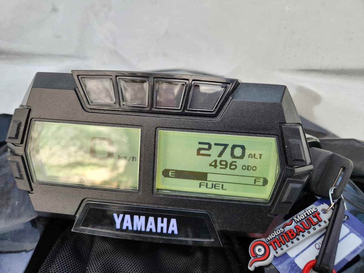 tableau de bord de la Yamaha Sidewinder S-TX GT EPS 2024