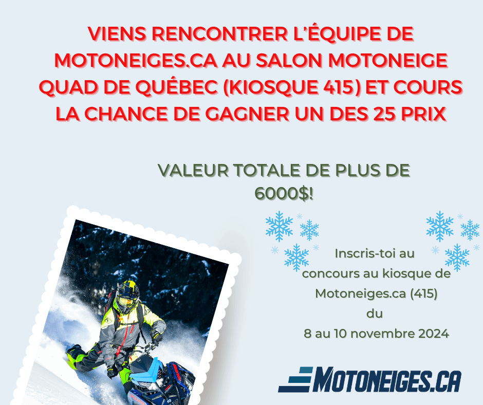 Concours Motoneiges.ca - Kiosque 415