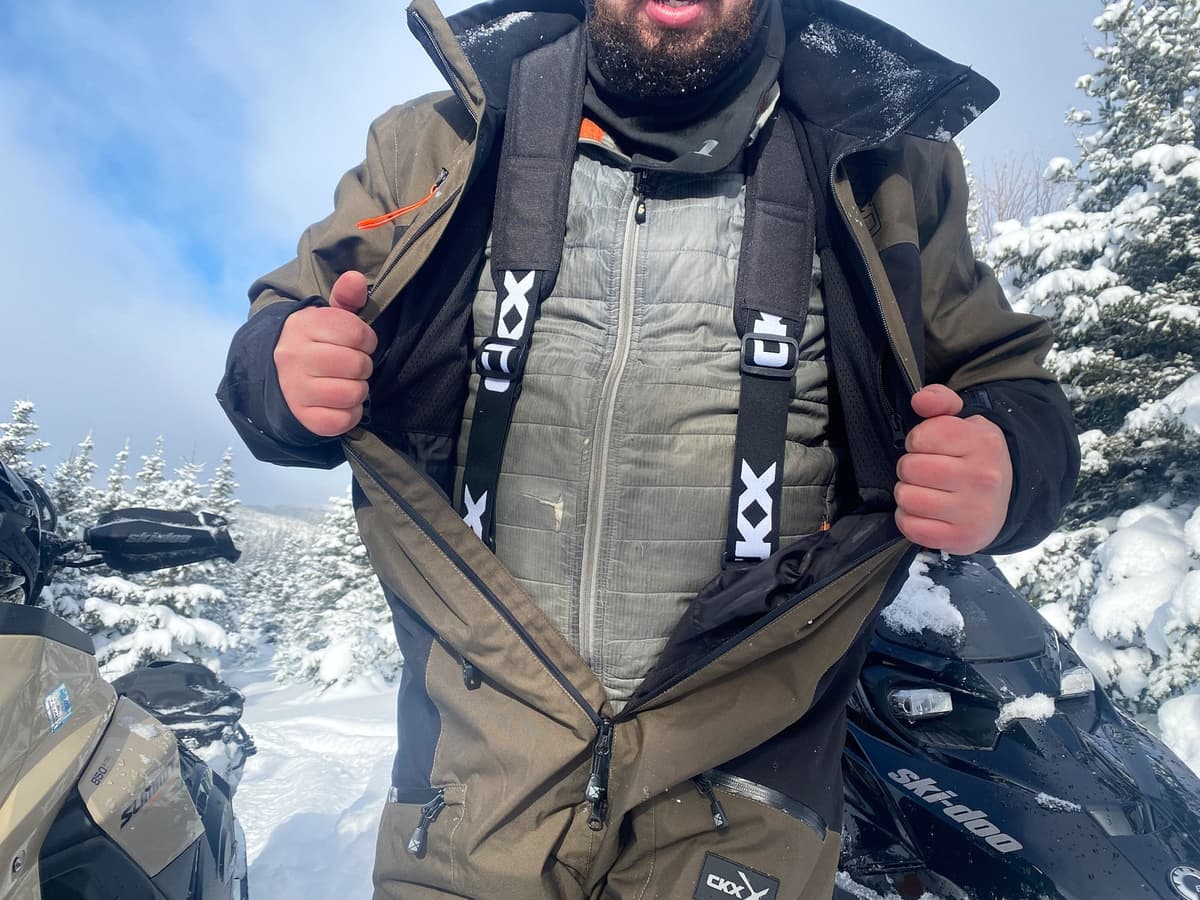 ckx elevation zero combinaison une pièce motoneige