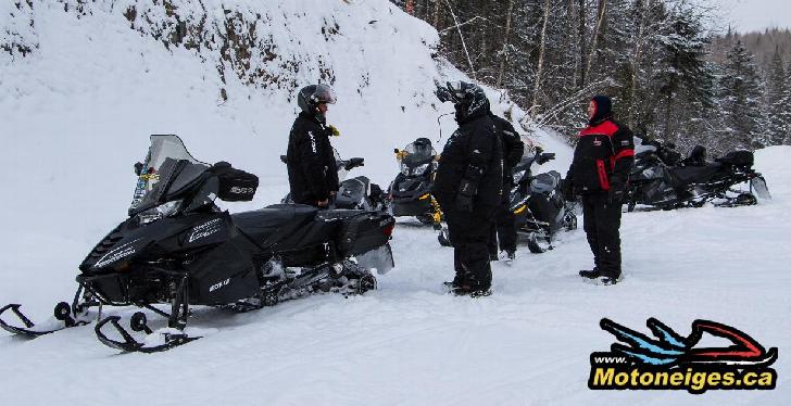 La neige fait le bonheur des motoneigistes du nord-ouest du N.-B.