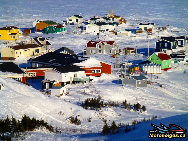 En motoneige de HavreSaintPierre à BlancSablon Magazine Motoneiges.ca