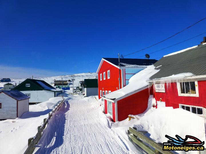 En motoneige de HavreSaintPierre à BlancSablon Magazine Motoneiges.ca