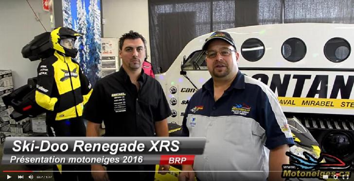 Brève description de la Renegade XRS 2016 de Ski-Doo