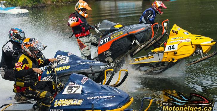 Lavaltrie : une très bonne édition du Championnat nord-américain de motoneiges sur l’eau