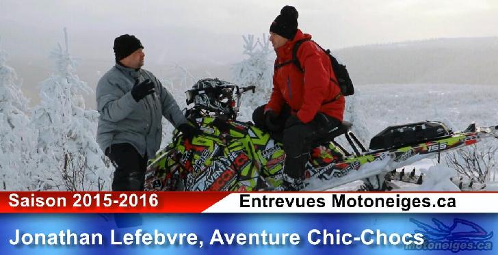 Entrevue avec Jonathan Lefebvre d'Aventure Chic Chocs (Vidéo)