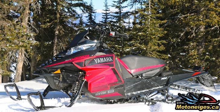 Yamaha 2016 : Motoneiges de montagne