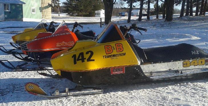 Modèles recherchés par les collectionneurs de motoneiges antiques Ski-Doo® 1975-1995