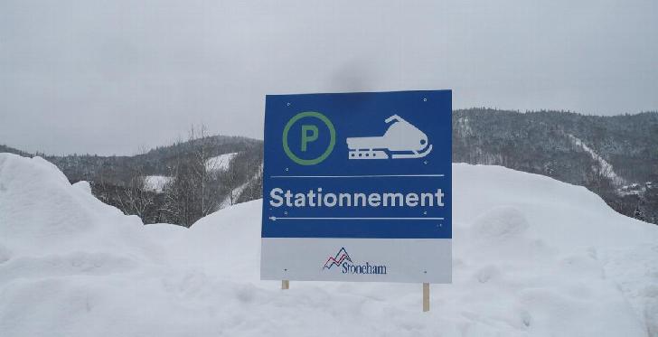 Québec: La cohabitation entre une station de ski et un nouveau sentier de motoneige # 304