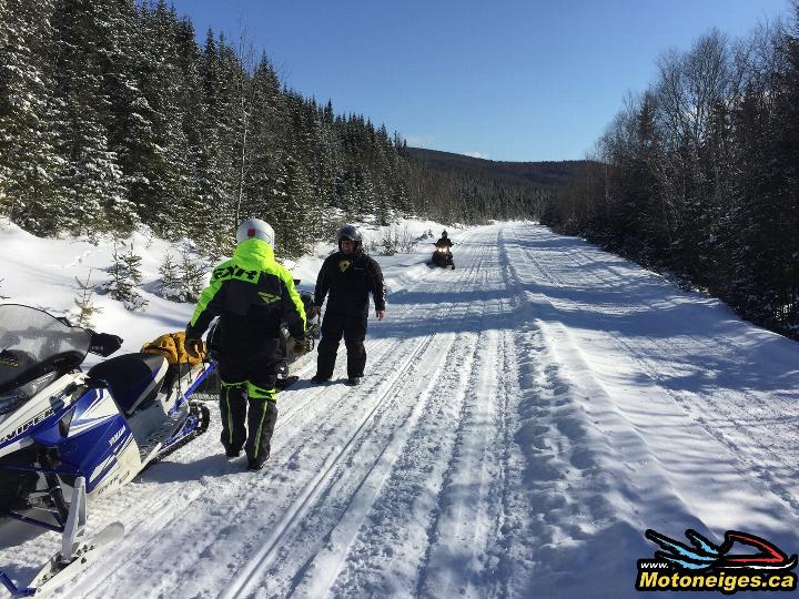 Snowmobile Tour in New Brunswick