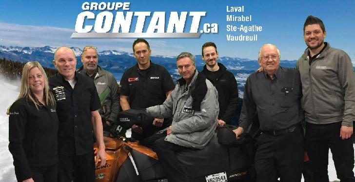L'équipe de Motoneiges.ca prend possession du Grand Touring SE 900 ACE 2017