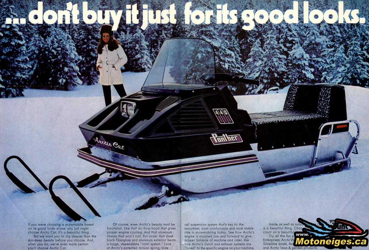 Arctic Cat vintage snowmobiles