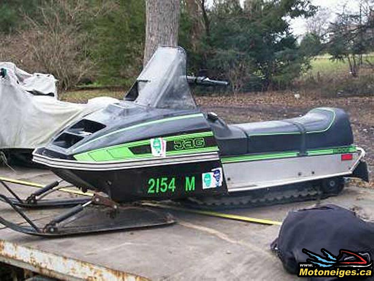 Arctic Cat vintage snowmobiles
