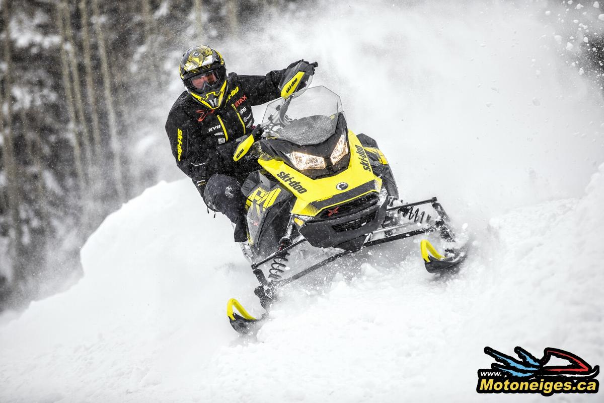 Annonce de l'essai long terme dde la motoneige Ski-Doo MXZ X 850 E-TEC 2018