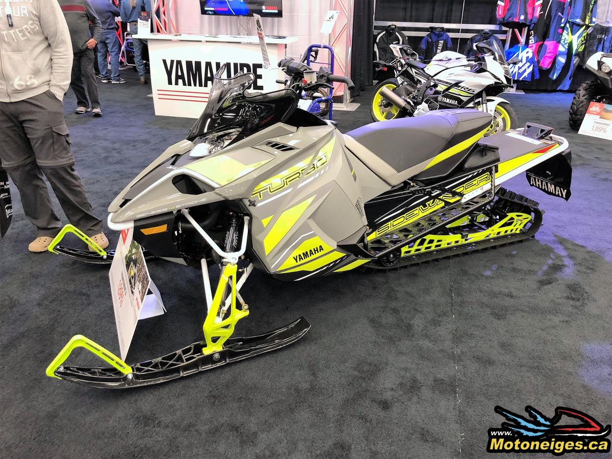 Motoneiges motoneigiste SideWinder XTX 137 SE 2018 Yamaha