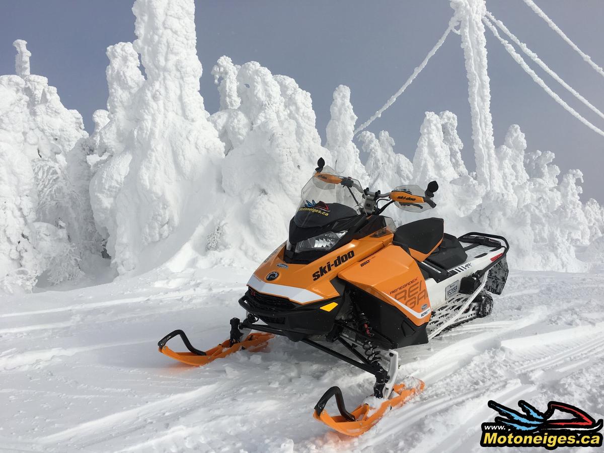 Motoneige Ski-Doo Renegade X 850 E-TEC 2017 – Du plaisir à l’état pur