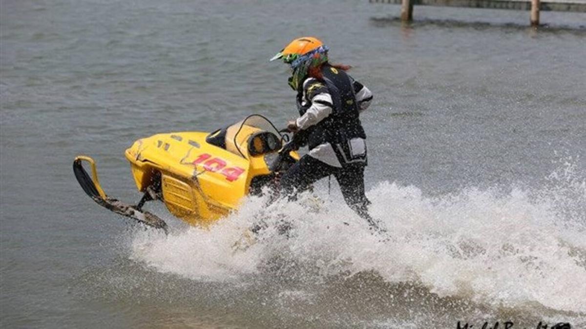 La finale du Circuit québécois de motoneiges sur l'eau aura lieu à Frampton