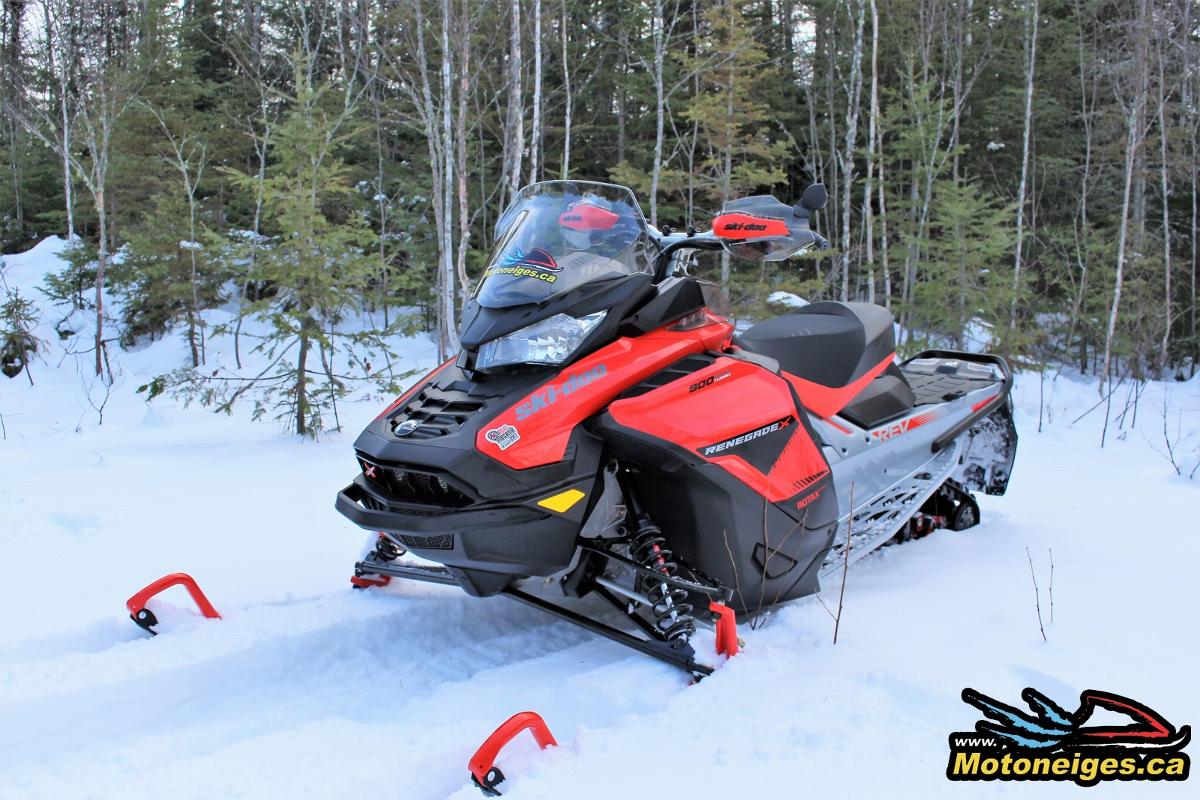 Prise de possession Ski-Doo Renegade X 900 Ace Turbo 2019 - motoneiges - motoneigistes