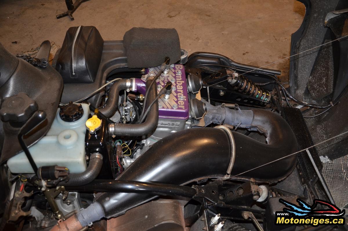 What’s new in the antique snowmobiles? A rebuild by