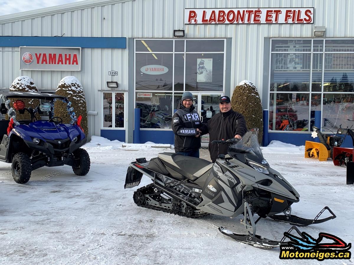 Acquisition of the Yamaha L-TX DX 2019 - snowmobiles - snowmobilers
