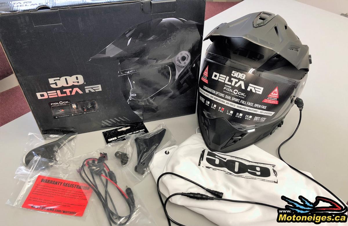 509 Delta R3 Helmet…….Take 2! - snowmobiles - snowmobilers