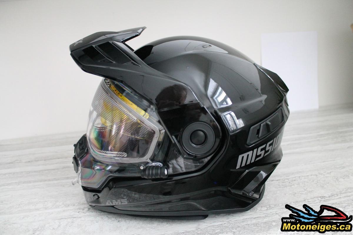 Premières impressions du casque CKX Mission - Magazine Motoneiges.ca