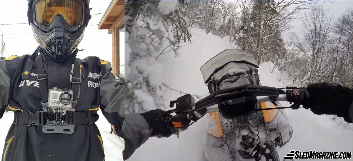 best gopro mount for snowmobile