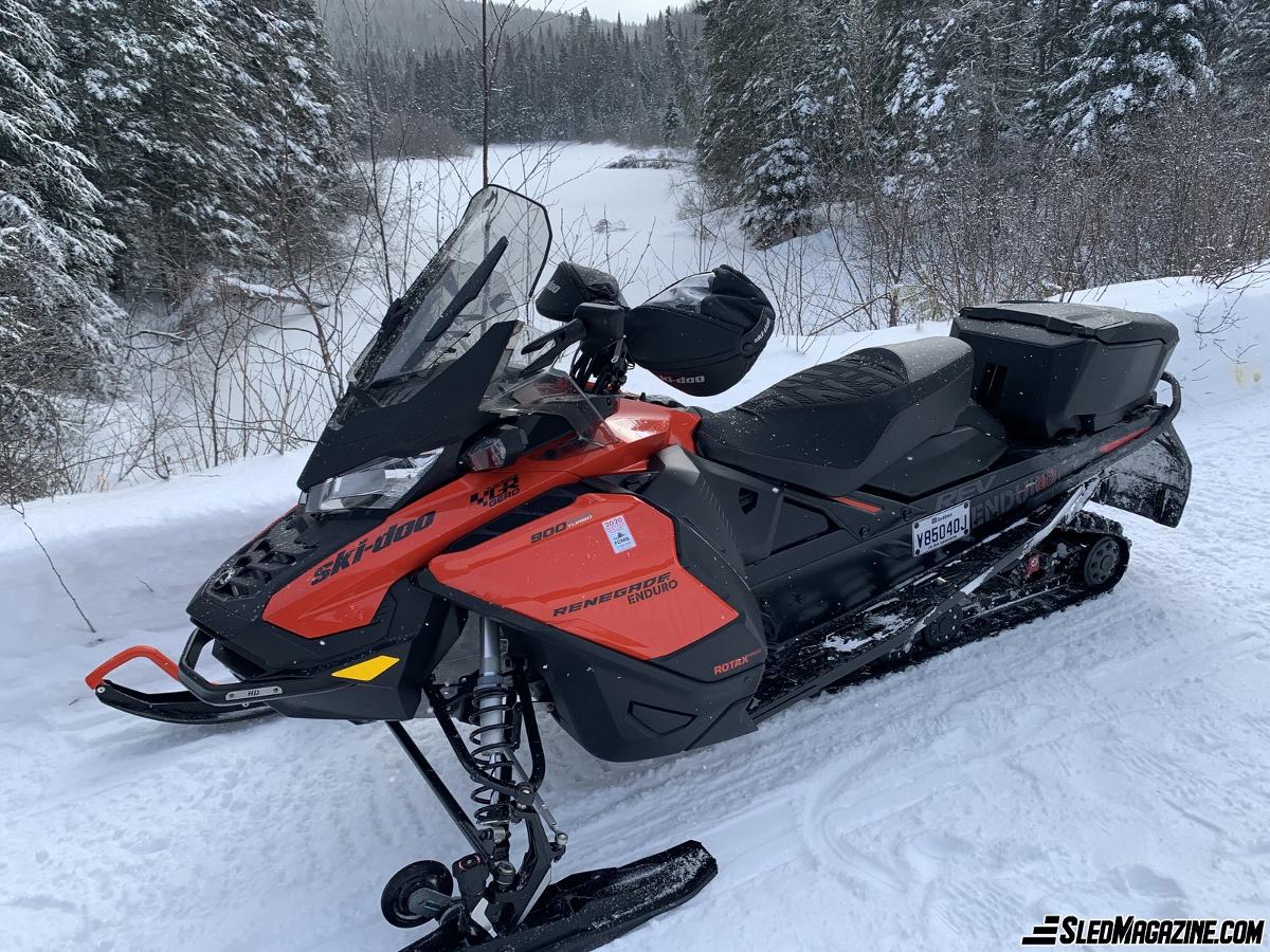 2020 Renegade Enduro 900 ACE Turbo - First Impressions - snowmobiles - snowmobilers