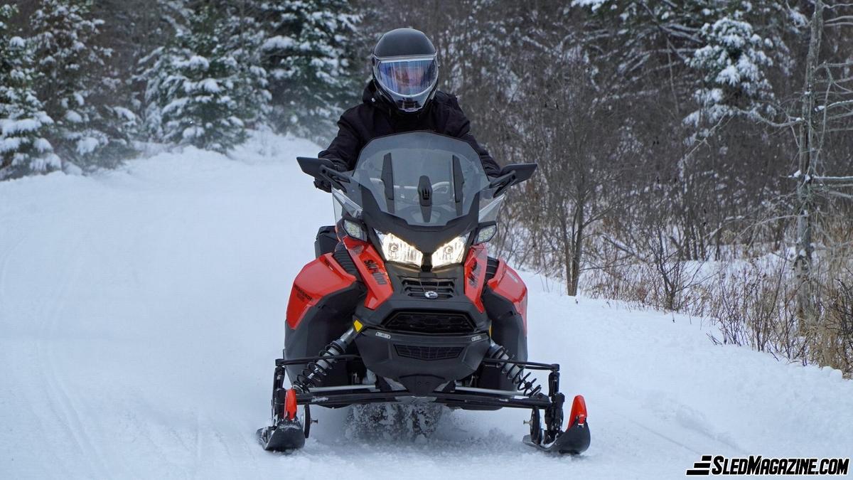 BRP Oxygen Helmet Trial - snowmobiles - snowmobilers