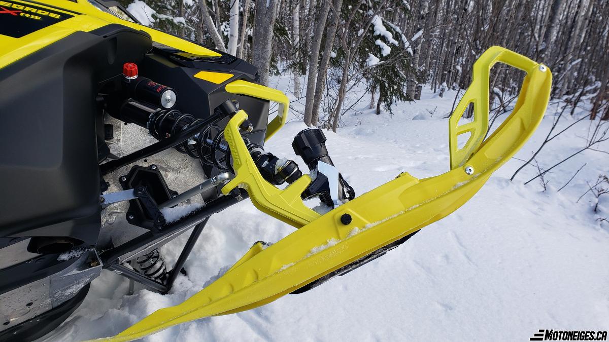Motoneige - Essai printanier du Ski-Doo Renegade X 850 2021 au Québec
