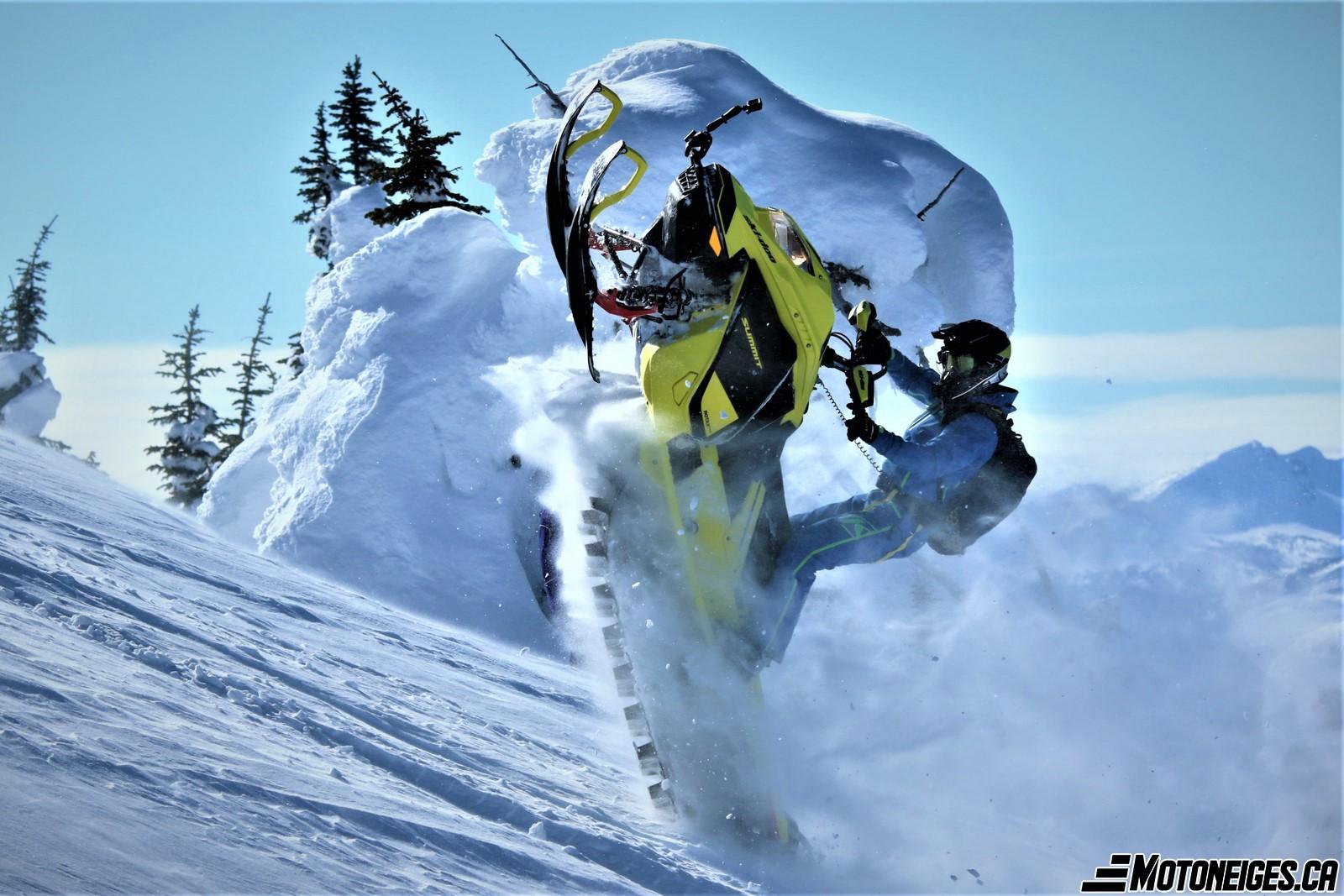 Ski-Doo Summit 850 E-TEC Turbo 2020 : Du Québec au Montana - Motoneige - Motoneigiste - Turbo Ski-Doo Summit 850 E-TEC Turbo 2020 : Du Québec au Montana - Motoneige - Motoneigiste - Turbo