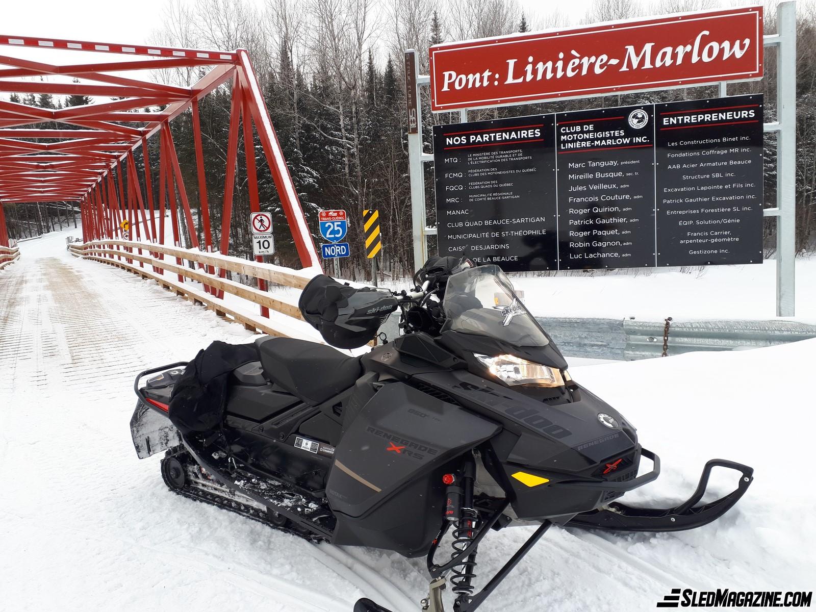 Hot Spots in Chaudière-Appalaches - Snowmobile - Snowmobiling