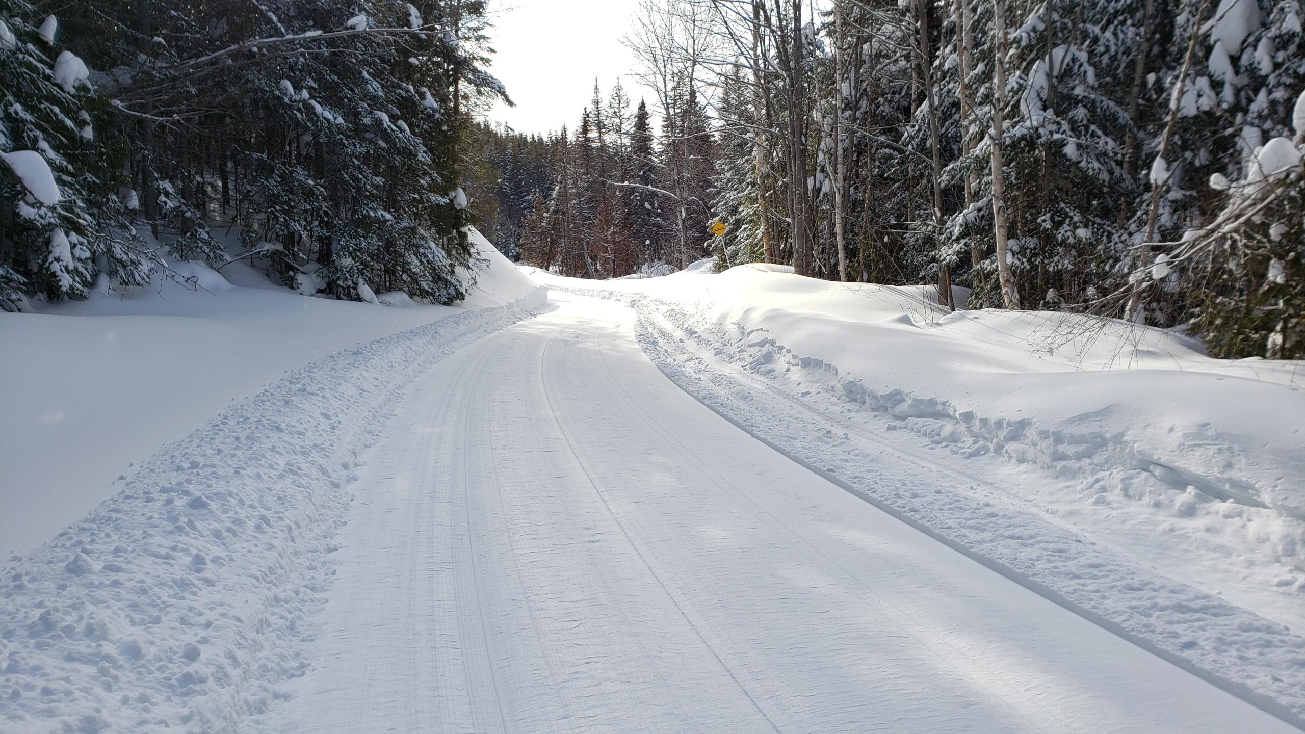 Conditions de sentier de motoneige du 24 décembre 2020