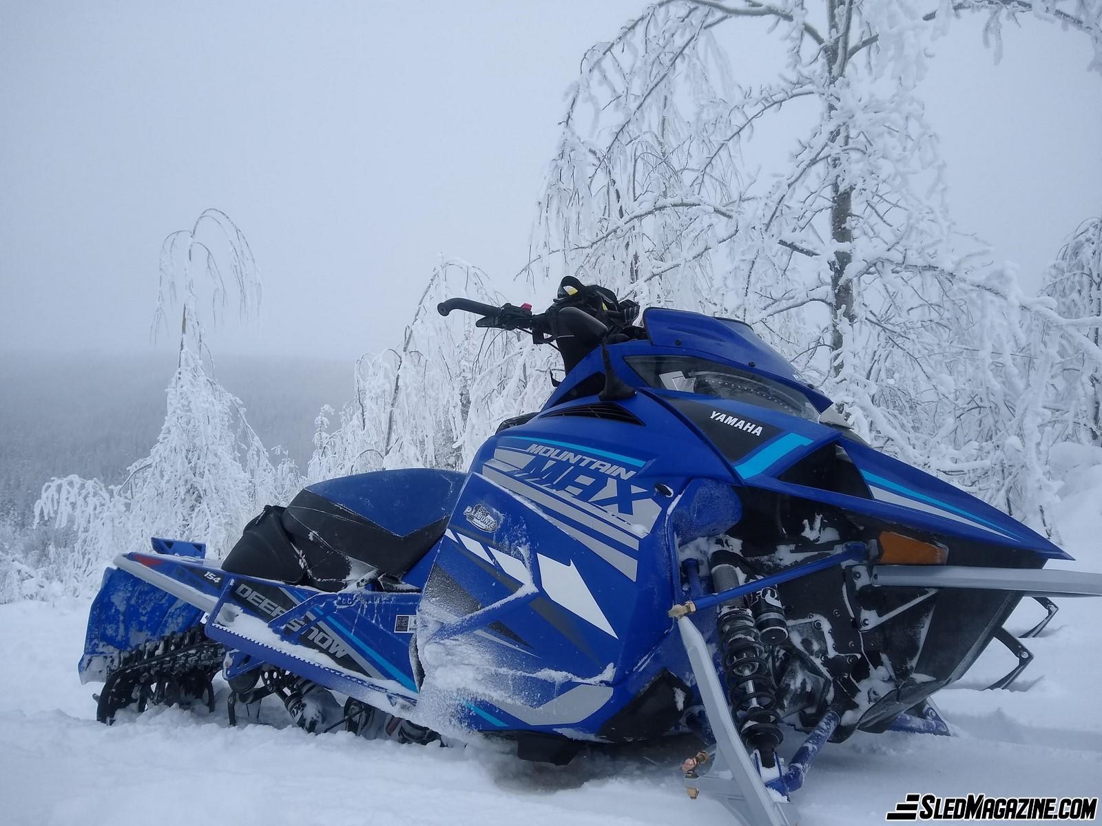 Announcing the Trial of the 2021 Yamaha Mountain Max - Snowmobile - Snowmobiler