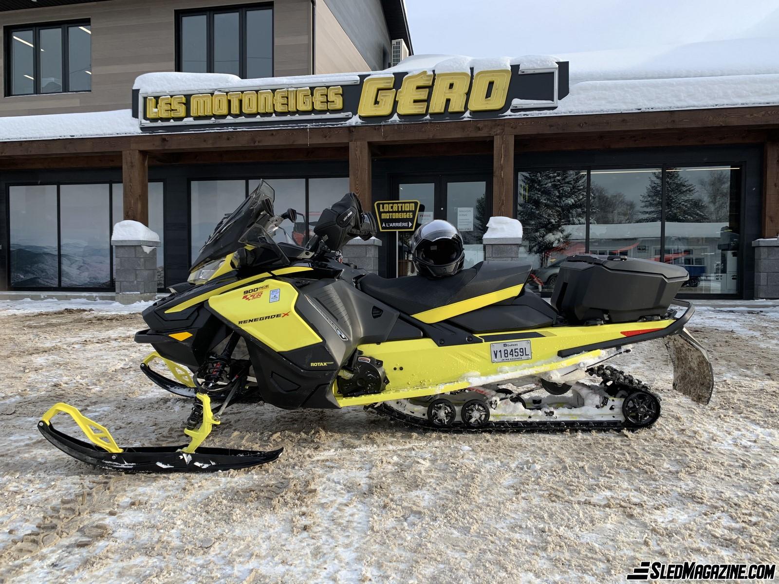 First Impressions - 2021 Ski-Doo Renegade X 900 ACE Turbo - Snowmobile - Snowmobiler
