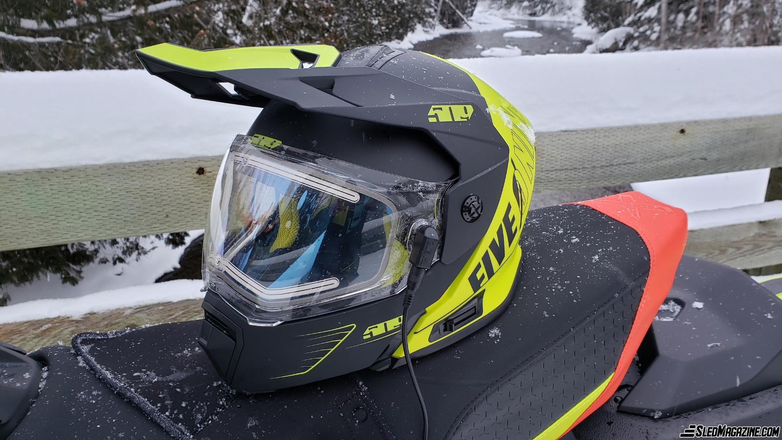 509 Delta R4 Helmet review - Snowmobile