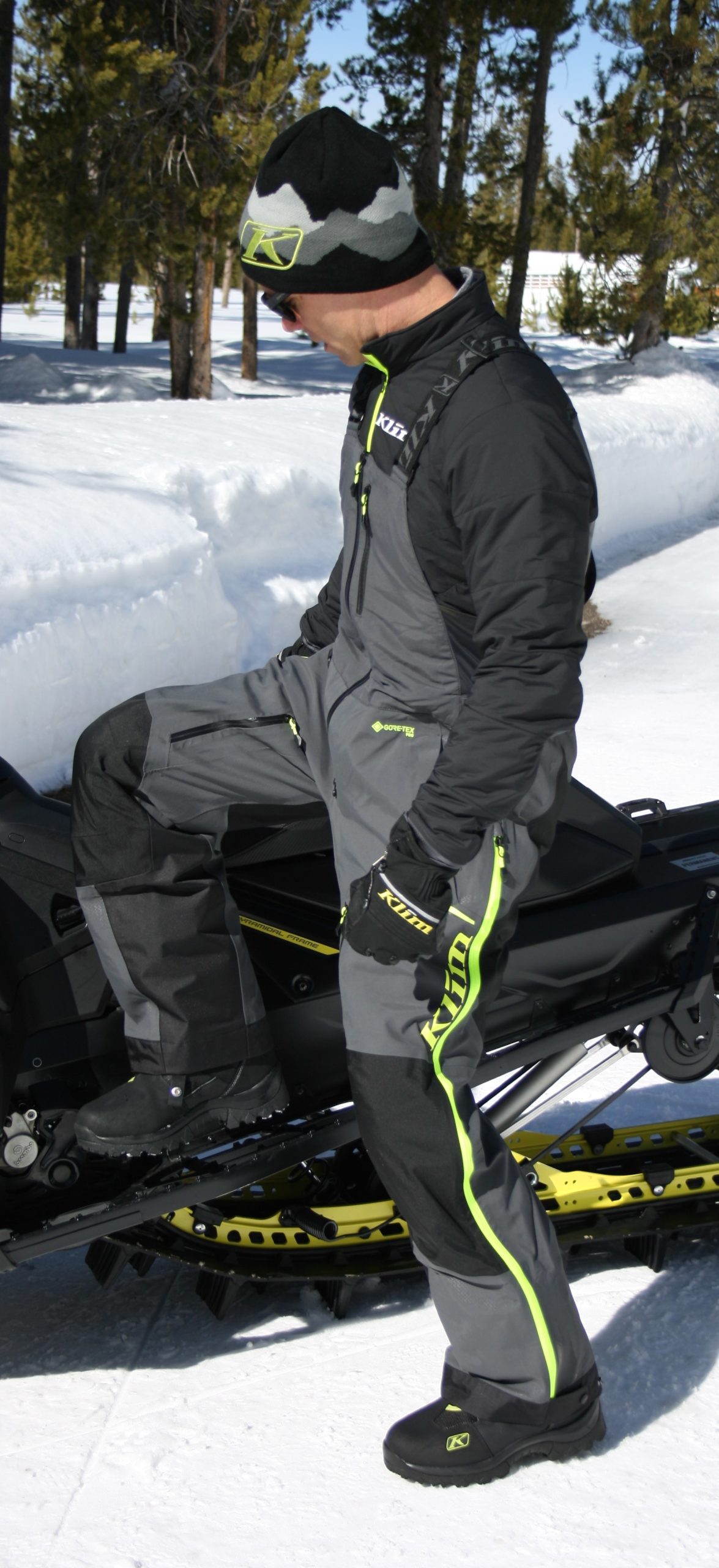 klim gore tex snowmobile jacket