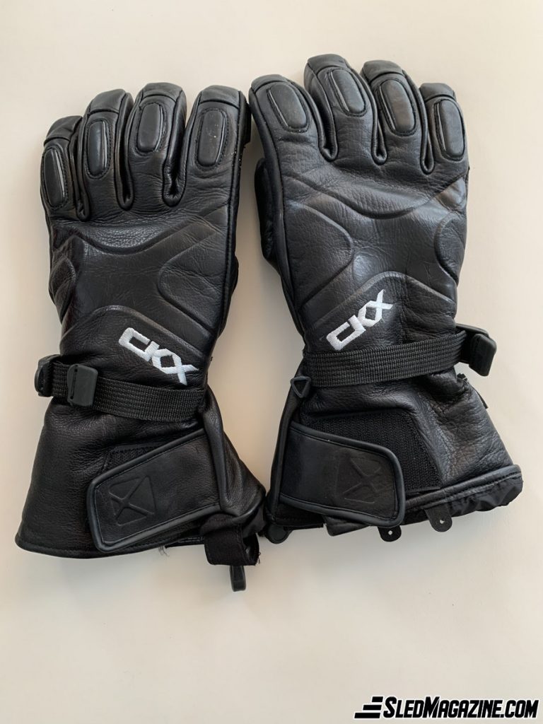 CKX Comfort Grip Leather Snowmobile Winter Gloves Unisex Black