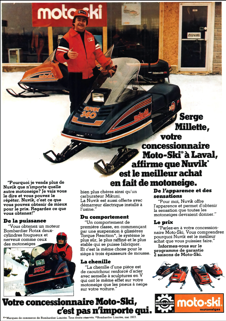 Histoire de Moto-Ski
