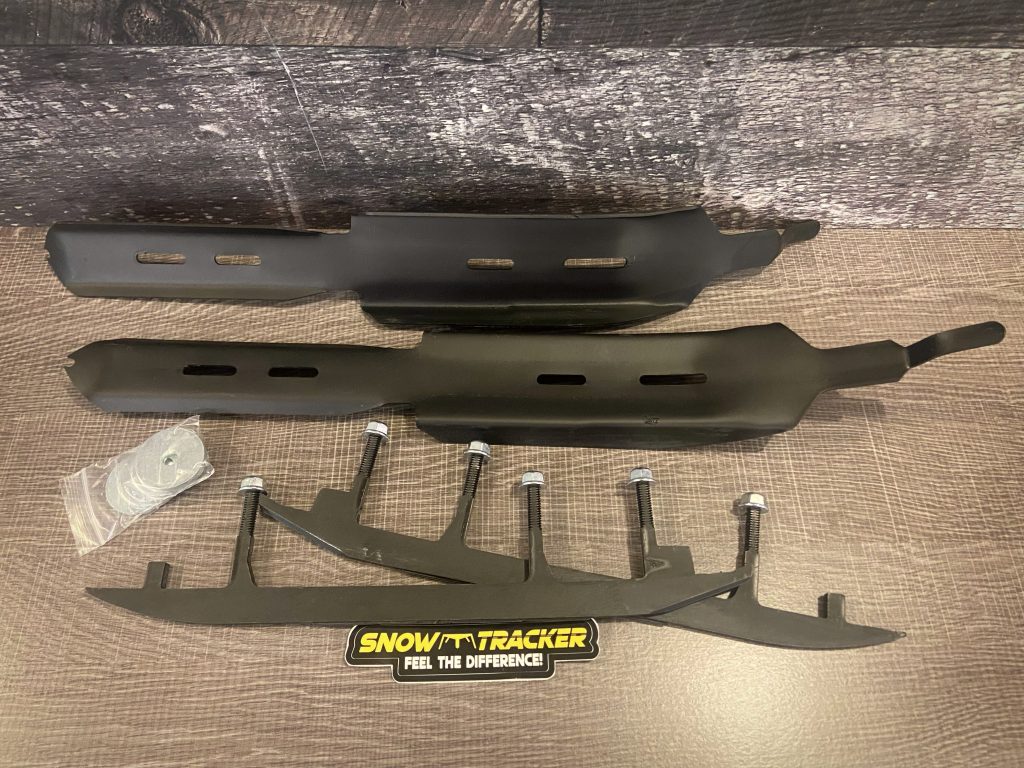 All items coming with the Snowtracker installation kit