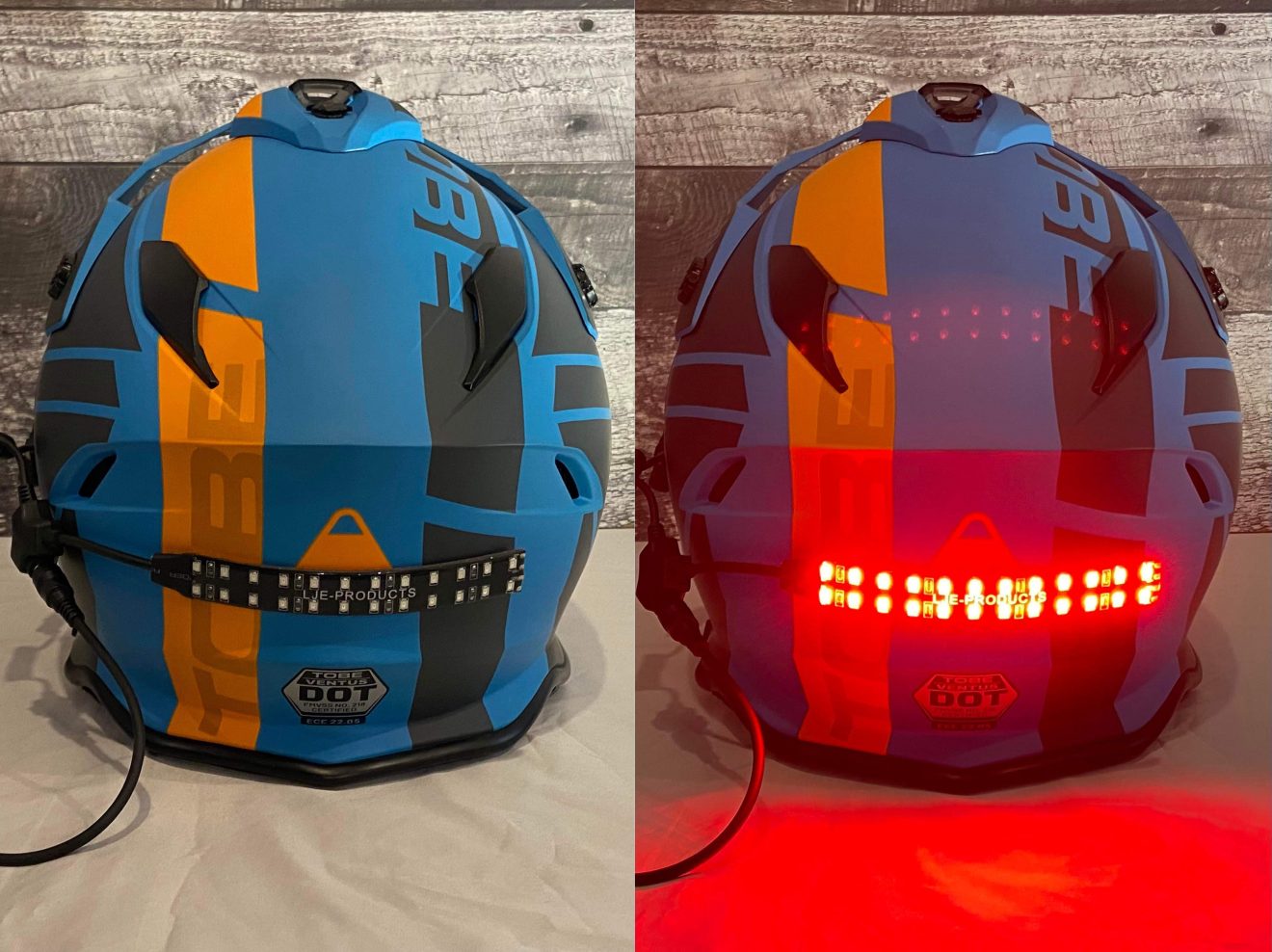lumière de sécurité BiteHarder Helmet Safety Light