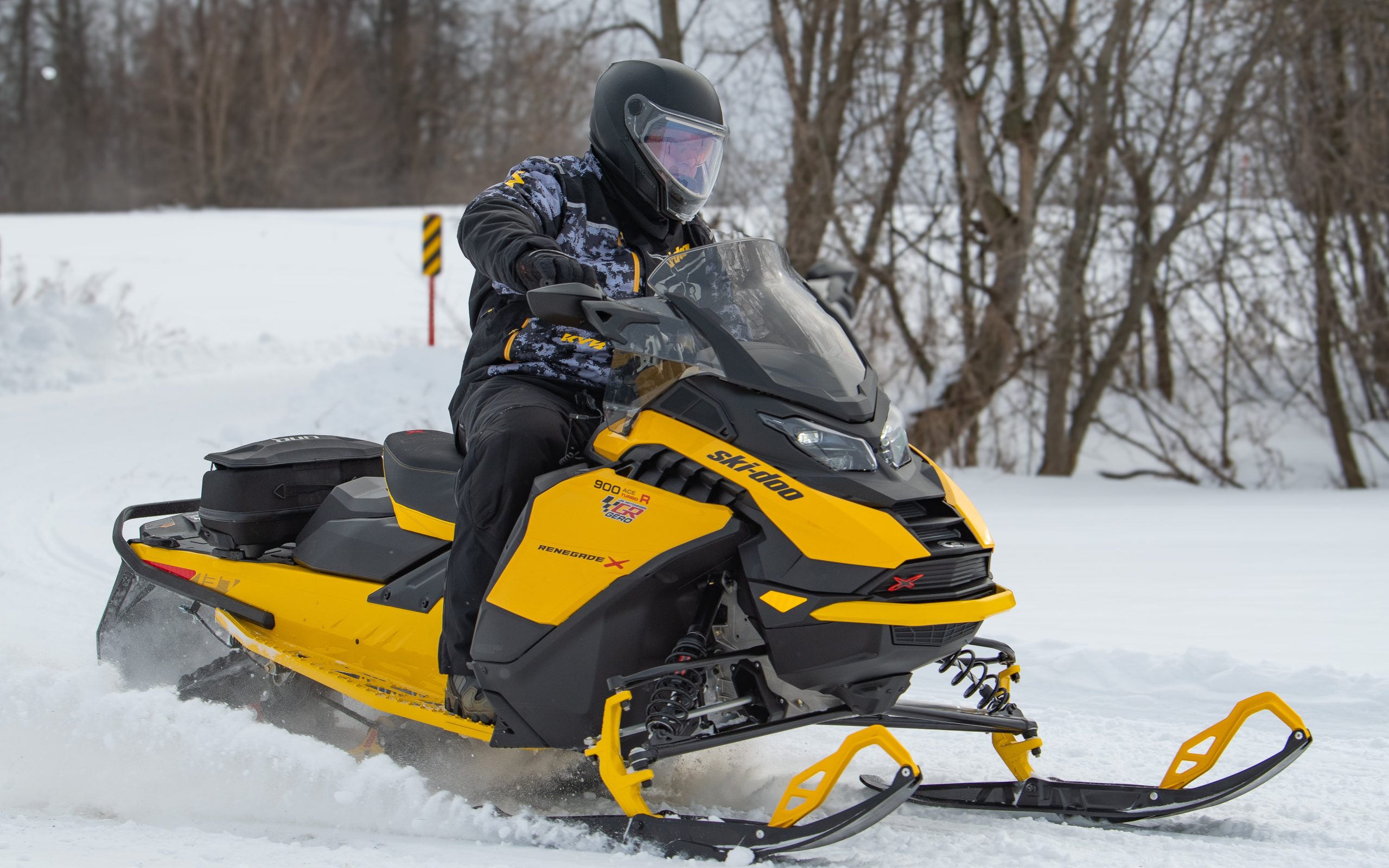 2024 Renegade X 900 Ace Tubro R in action