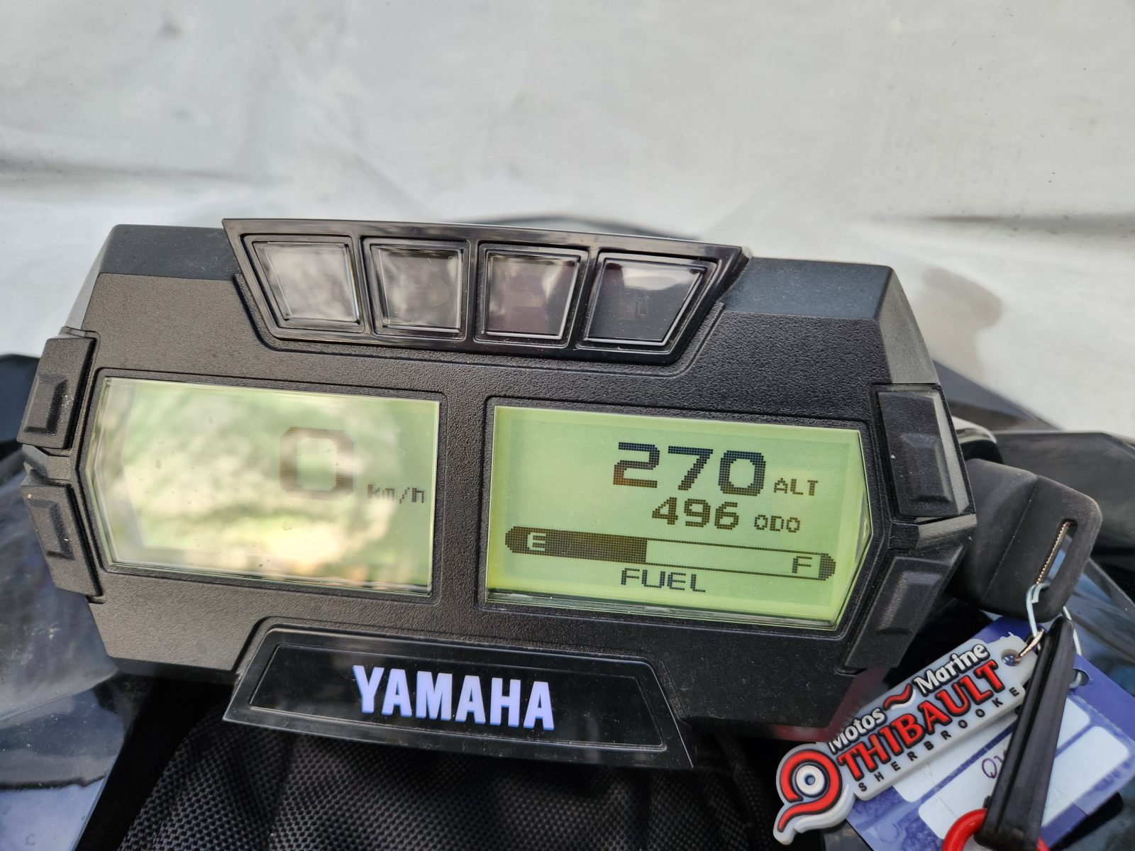 dashboard of the Yamaha 2024 Sidewinter S-TX GT EPS