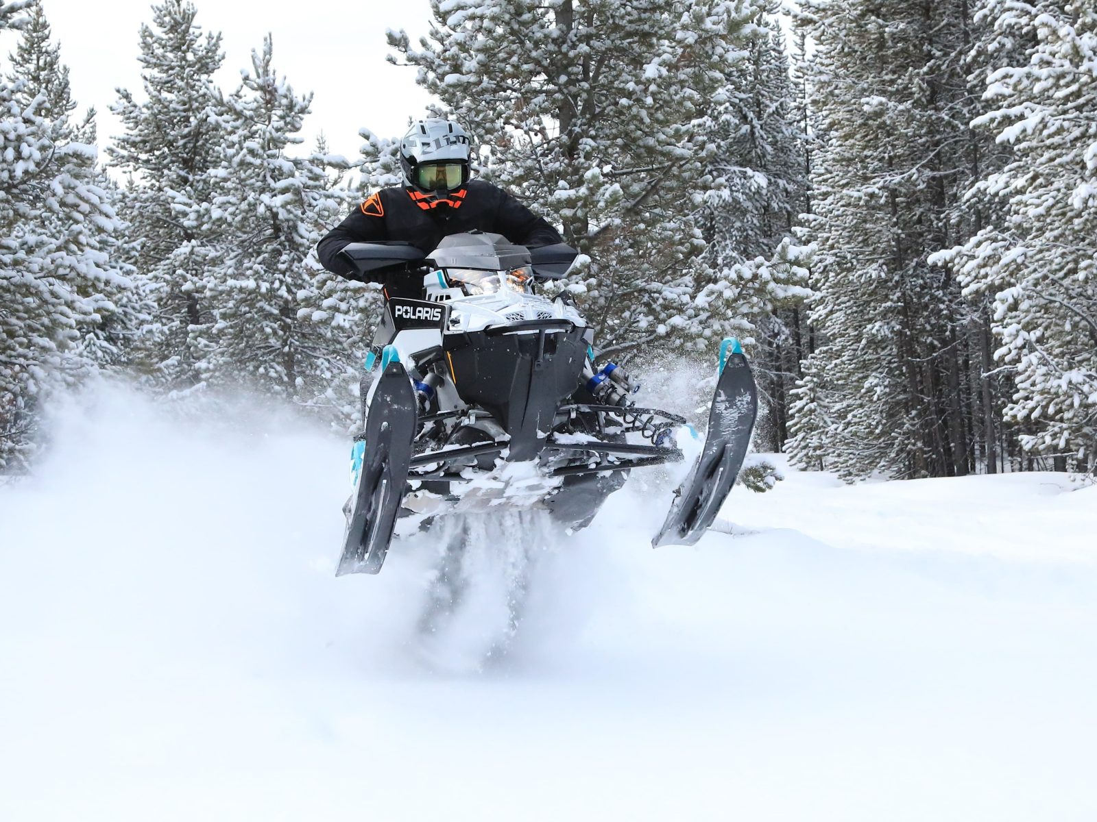 une personne conduit un motoneige switchback assault 2025 sur la neige