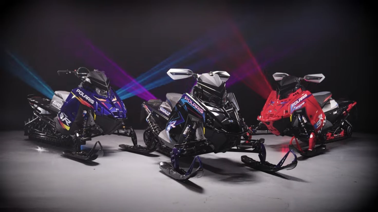 Polaris 70th Anniversary: Special Edition Snowmobiles, Between ...