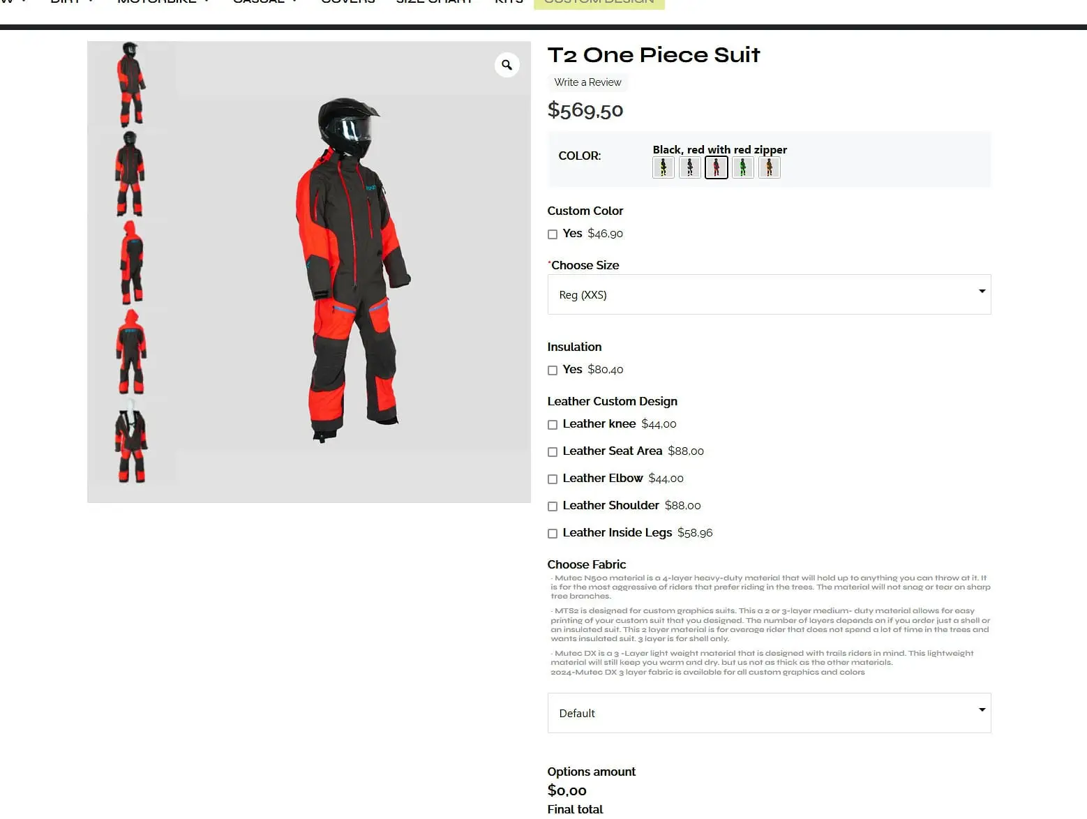 Monosuit T2 EWT