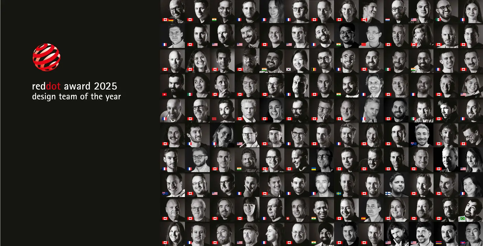 L’équipe de design et d’innovation de BRP remporte le titre Red Dot : Design Team of the Year 2025
