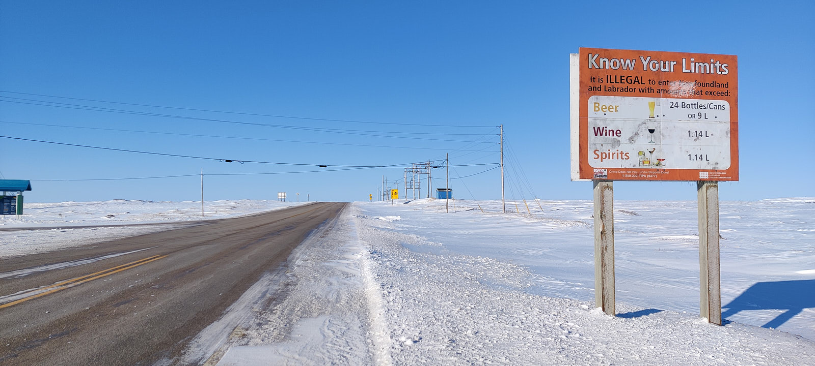 Nous quittons le Labrador