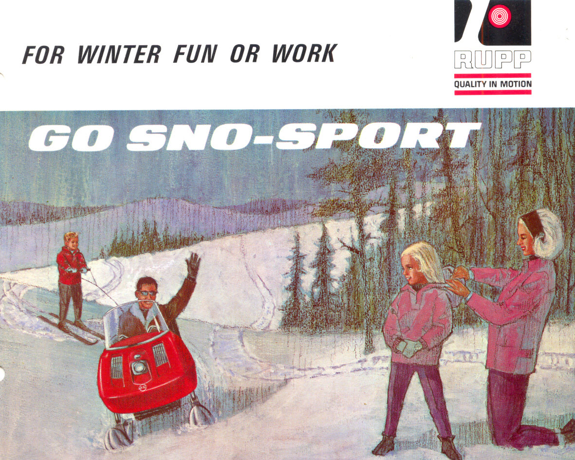 Fabricants de motoneiges disparus : Rupp et son ADN sportif