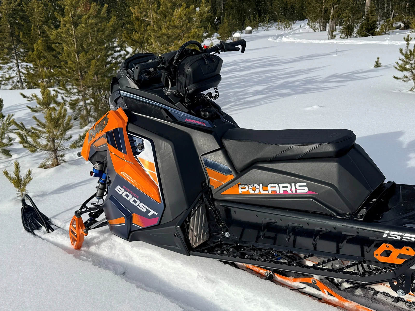 2026 Polaris Patriot Boost RMK Khaos 155 Limited Edition