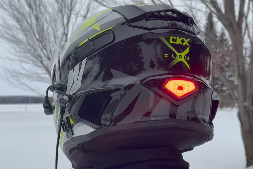 Lumière Blizzard Buster pour casque CKX Mission de LJE Products